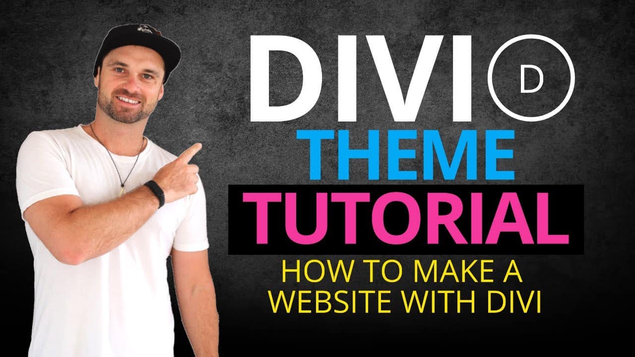 Divi Theme Tutorial - How To Make A Website With Divi