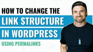 How to change the link structure in WordPress